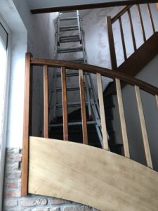 restauration escalier 1 Liège